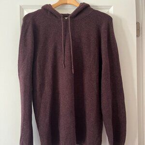 Men's Candy&Caviar Purple Wool/Cotton Hoodie